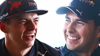 Max Verstappen and Checo Perez SWAP languages... 🌎💬