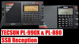 [4K video] PL-990X and PL-880 SSB Reception Comparison