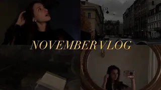 november vlog — учеба в РГИСИ, Петербург, театры, мысли, рутина