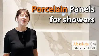 Porcelain Panels - The advantages of using porcelain slabs for showers