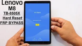 Lenovo Tab M8 HD (TB-8505X) Frp Bypass & Hard Reset Remove Screen Lock Pattern/Pin/Password