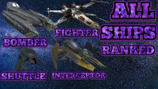 Ranking All ships in Battlefront 2  Classic (2005)