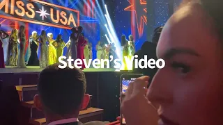 Miss USA 2023 Crowning Moment Front Row POV