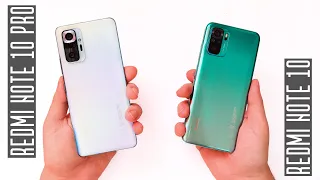 Что выбрать? Xiaomi Redmi Note 10 или Xiaomi Redmi Note 10 Pro?