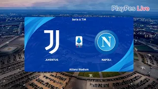 PES 2021 - JUVENTUS vs NAPOLI - Full Match & Goals - Gameplay PC