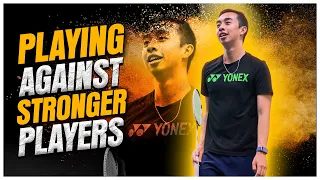 5 Ways to Beat STRONGER PLAYERS | Mental Toughness Training for Badminton Players