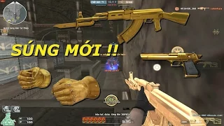 Bình Luận CF : AK-47-Knife DMZ Gold, Gold Fist - Tiến Xinh Trai Zombie V4