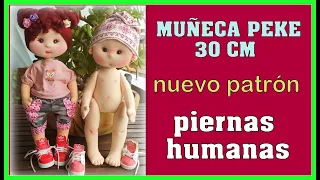 TUTORIAL PIERNAS HUMANAS muñeca Peke video - 477