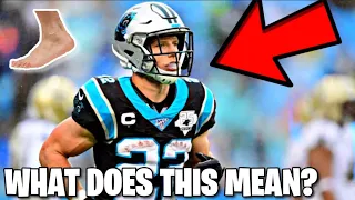 HOW CHRISTIAN MCCAFFREY'S INJURY EFFECTS THE PANTHERS...