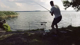 Ловля крупного ЛЕЩА. Рыбалка на ФИДЕР. Браславские озера. Озеро Укля.
