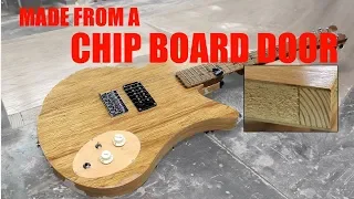 Guitar made from a Particle Board Door (v4.0)