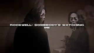 rockwell- somebeody's watching me ( s l o w e d + r e v e r b)