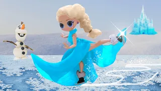 FROZEN (Elsa) SKATE LOL OMG ⛸"Танец ЭЛЬЗЫ" на коньках в исполнении Лол ОМГ. Нереально красивый танец
