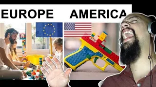 (American) Europe vs Usa Memes Reaction