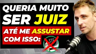 DESCOBRI UM CONCURSO MUITO MELHOR E DESISTI DE SER JUIZ