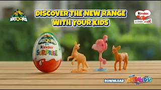 Kinder Surprise Natoons Beloved Animals 15"