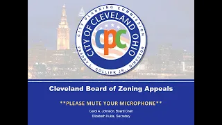 Board of Zoning Appeals Meeting Dec 21 2020