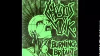 Chaos U.K. - Burning Britain EP (1982)