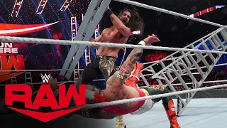 Seth Rollins vs. Kevin Owens vs. Finn Balor vs. Rey Mysterio - Ladder Match: Raw Oct 25 , 2021