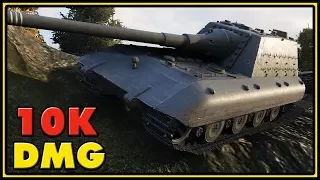 Jagdpanzer E-100 - 10K Dmg - World of Tanks Gameplay