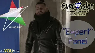 Eurovision 2019: Hungary REVIEW: Joci Pápai - Az én apám | 'Expert' Jury