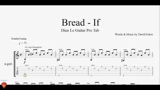 Bread - If - Guitar Tutorial + TAB