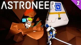 ASTRONEER #2 | CUEVAS Y MUERTES | Gameplay Español