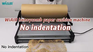 WiAIR honeycomb paper cushion machine has no indentation！