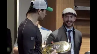 Schenn Daddy Gets The Canucks Belt Again