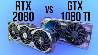 Nvidia RTX 2080 vs GTX 1080 Ti - Benchmarks & Comparisons