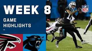 Falcons vs. Panthers Week 8 Highlights | NFL 2020