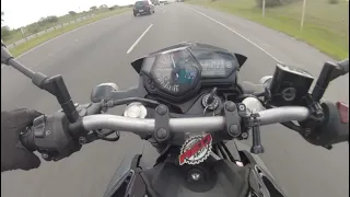 Yamaha MT03 / Autopista / POV