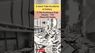 5 worst Train accidents in History 📜 🚂 🤐