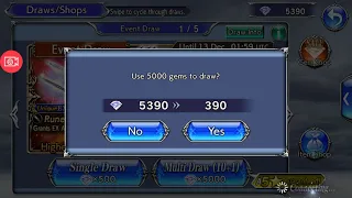 6th Pull (10+1) for Noctis Weapons ~ Event Draw ~ DFFOO