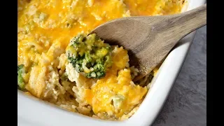 Cheesy Broccoli and Rice | How to Make Broccoli, Cheese, and Rice Casserole