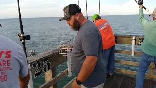 9-16-21 - Earl with a 26.9 pound King Mackerel - Seaview Fishing Pier