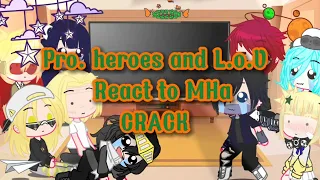 °||Pro heroes And L.O.V React to Mha/Bnha Crack ||•°🎊🎄Christmas Special🎄🎊 °••°Alexa_Purplegacha°•