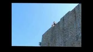 30m Cliff/Wall/Castle Jump in Peñiscola (Spain) 720p