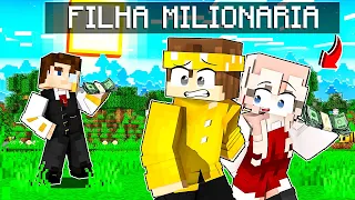 BILIONÁRIO me CONTRATOU para NAMORAR a FILHA dele no MINECRAFT! ‹ Alex ›