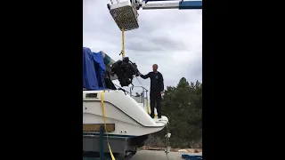 (Vid #1 of 5) Twin LS Swap On My 30’ Bayliner. Will They Fit? Nope...