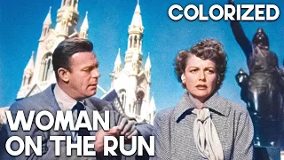 Woman on the Run | COLORIZED | Film Noir | Ann Sheridan | Old Movie