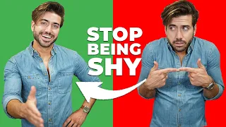 EASY Ways to STOP Being SHY | How To Be Outgoing | Alex Costa