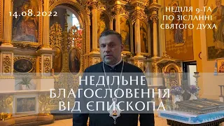 Неділя 9-та по Зісланні Святого Духа | Недільне благословення від єпископа | Проповідь