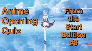 Anime Opening Quiz #8 — New Anime Edition (guess 50+1 op from beginning)