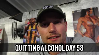 A day in the life of a recovering addict | Quitting Alcohol For A Year (DAY 58)