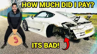 I BOUGHT A CHEAP PORSCHE CAYMAN GT4 WITH A HUGE PROBLEM