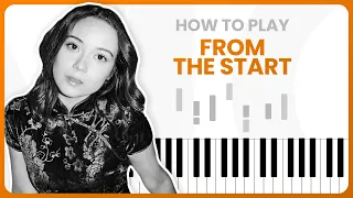 From The Start - Laufey - PIANO TUTORIAL (Part 1)