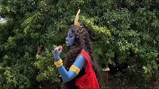 Mata Parvati ka new rup chumanda devi 🤯🤯#shivshakti #viral #parvati #foryou