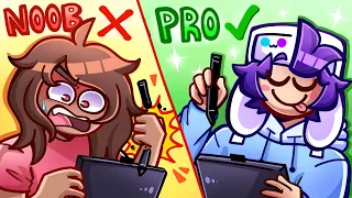 NOOB VS PRO ARTIST CHALLENGE (ft. my boyfriend)