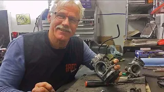 Scooter Tramp Scotty. Tuning The CV Carb.